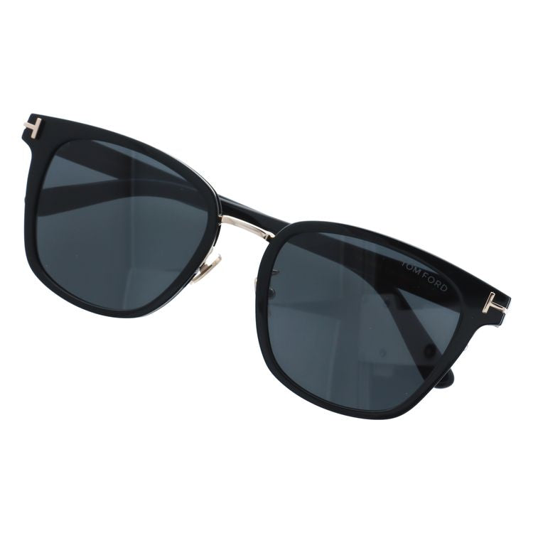 トムフォード サングラス アジアンフィット(フルフィット) 調整可能ノーズパッド(クリングス) TOM FORD FT1248-K 01A 55サイズ (TF1248K 01A 55) ウェリントン型 コリアンフィット コンビネーションフレーム ユニセックス メンズ レディース