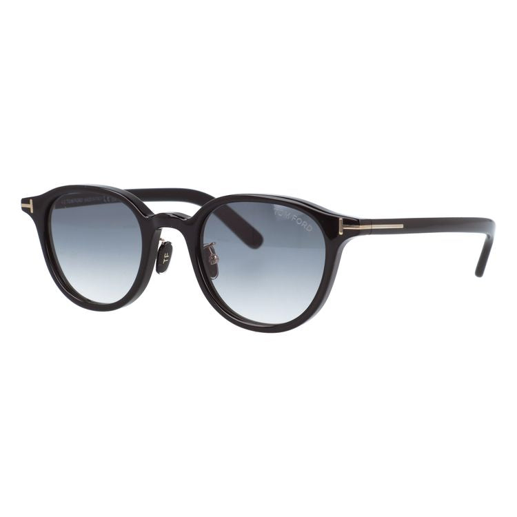 【訳あり】トムフォード サングラス アジアンフィット(フルフィット) 調整可能ノーズパッド(クリングス) TOM FORD FT0977-D 01B 48サイズ (TF0977D 01B 48) ボストン型 ユニセックス メンズ レディース