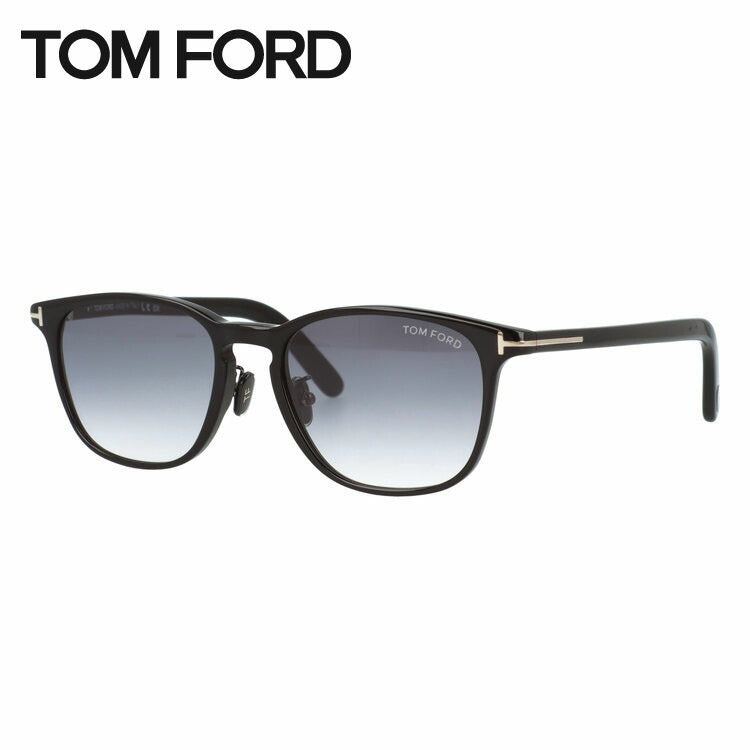 トムフォード サングラス エコ アジアンフィット TOM FORD ECO FT1048-D 01B 52サイズ ウェリントン型 植物繊維 サスティナブル素材 ユニセックス メンズ レディース