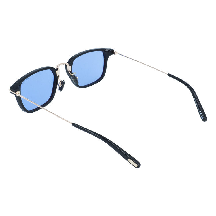 トムフォード サングラス エコ アジアンフィット(フルフィット) TOM FORD ECO FT1042-D 01V 52サイズ (TF1042D 01V 52) スクエア型 黒縁 クロブチ コンビネーションフレーム ユニセックス メンズ レディース