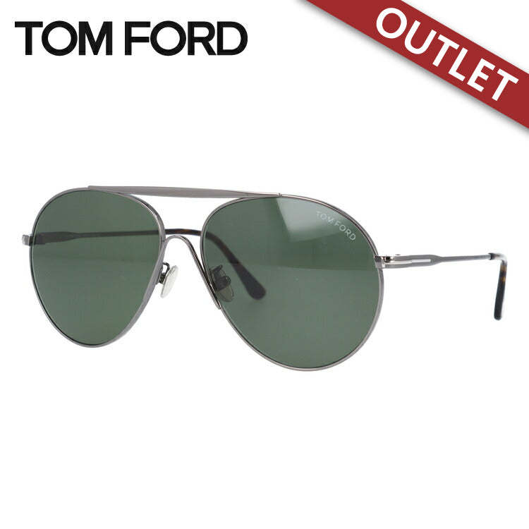 【訳あり】トムフォード サングラス スミス TOM FORD Smith TF0773D(FT0773D)12N 61サイズ ティアドロップ(ダブルブリッジ) ユニセックス レディース メンズ 大きめサイズ ビッグシルエット