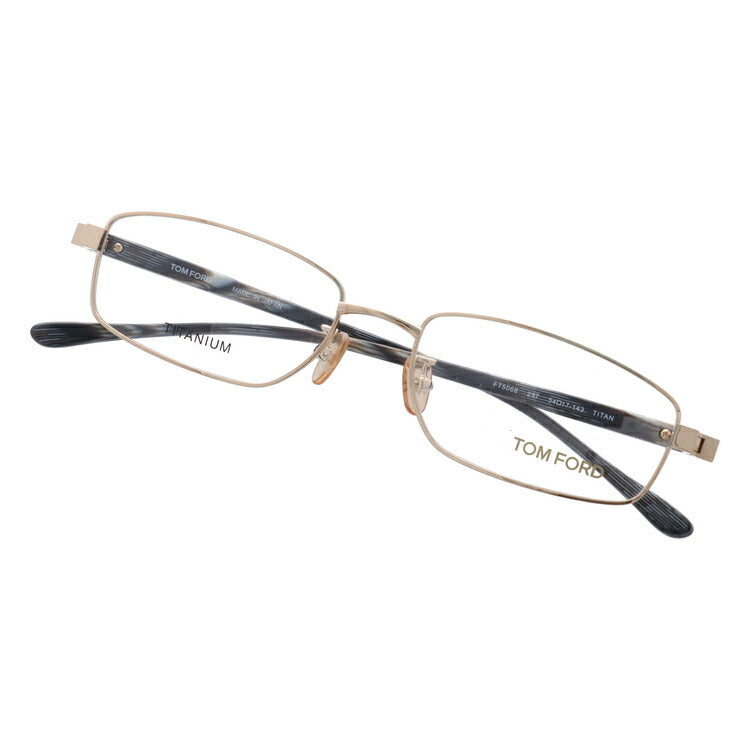 【選べる15色 ライトカラーレンズ】トムフォード ライトカラー サングラス TOM FORD FT5068 257 54 (TF5068 257 54) 調整可能ノーズパッド スクエア型 メンズ レディース アウトドア 運転 ドライブ レジャー UVカット 伊達 メガネ 眼鏡