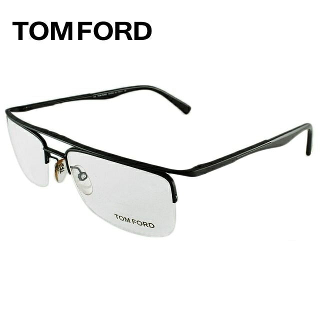 トムフォード メガネ TOM FORD メガネフレーム 眼鏡 FT5077 0BR 54 (TF5077 0BR 54) レギュラーフィット スクエア型 度付き 度なし 伊達 メンズ レディース UVカット 紫外線 TOMFORD ラッピング無料