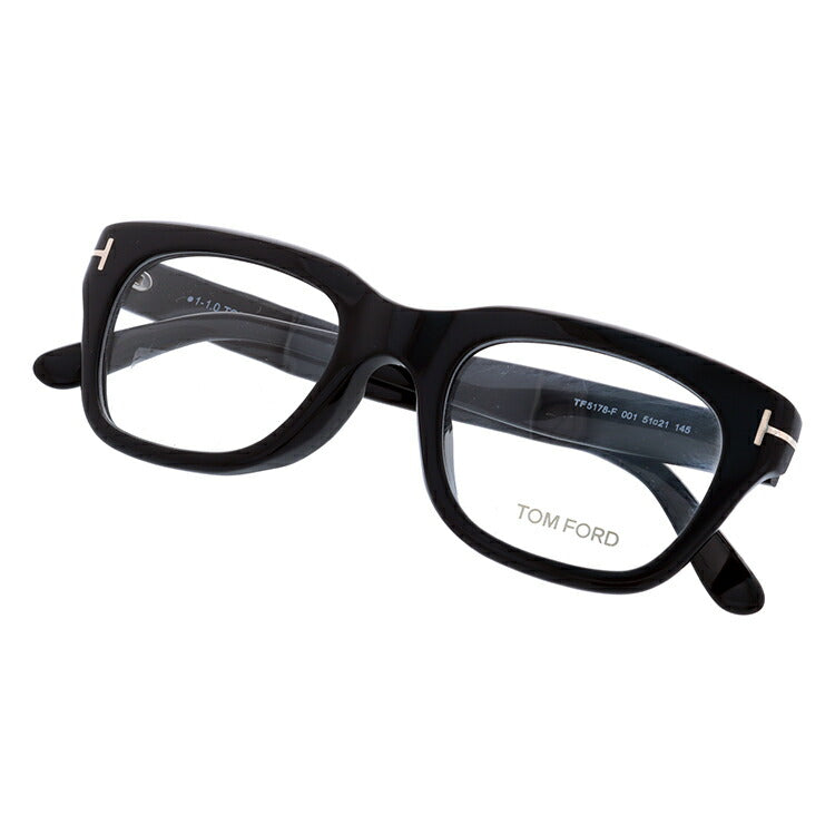 【訳あり】トムフォード メガネ TOM FORD メガネフレーム 眼鏡 FT5178F 001 51 (TF5178F 001 51) アジアンフィット ウェリントン型 度付き 度なし 伊達 メンズ レディース UVカット 紫外線 TOMFORD ラッピング無料