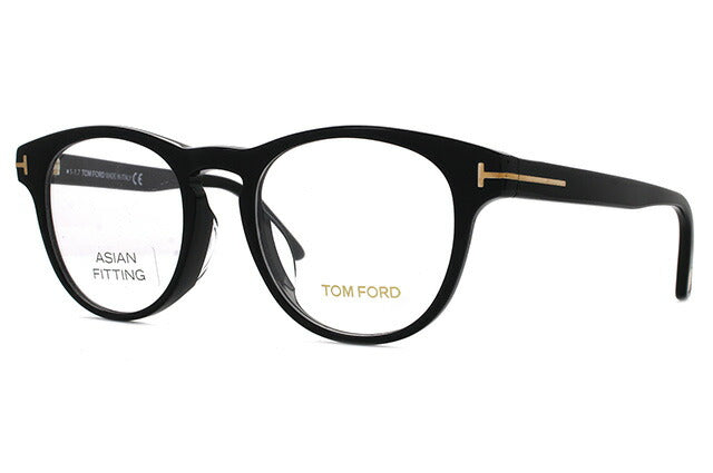 トムフォード メガネ TOM FORD メガネフレーム 眼鏡 FT5426F 001 49 (TF5426F 001 49) アジアンフィット ボストン型 度付き 度なし 伊達 メンズ レディース UVカット 紫外線 TOMFORD ラッピング無料