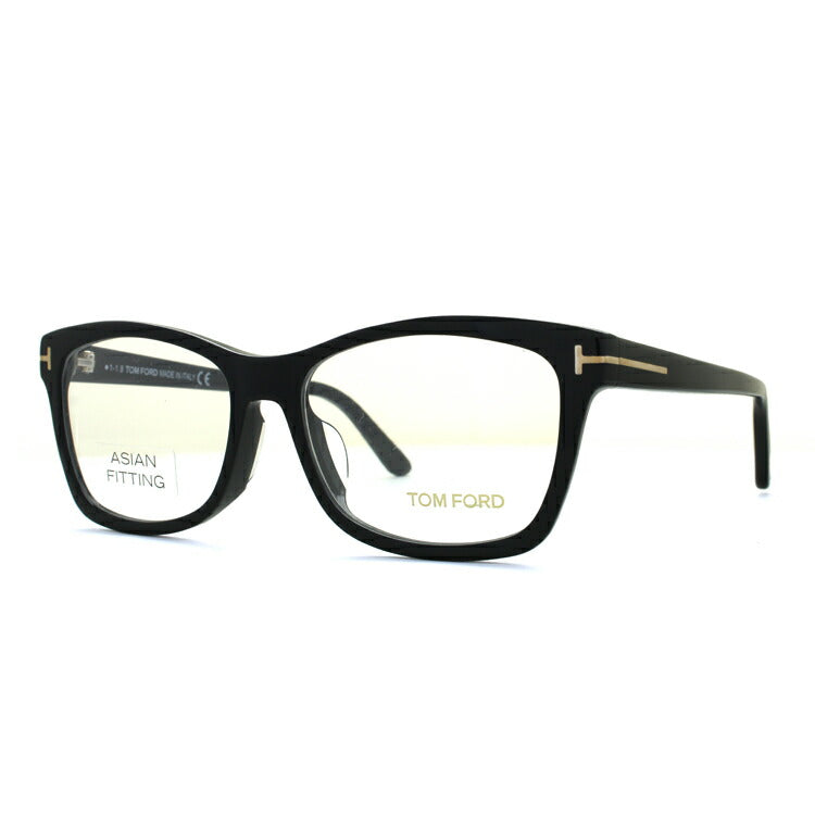 トムフォード メガネ TOM FORD メガネフレーム 眼鏡 FT5424F 001 53 (TF5424F 001 53) アジアンフィット スクエア型 度付き 度なし 伊達 メンズ レディース UVカット 紫外線 TOMFORD ラッピング無料