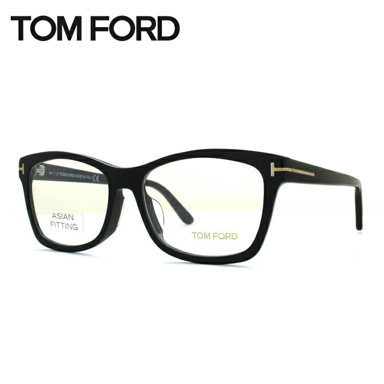 トムフォード メガネ TOM FORD メガネフレーム 眼鏡 FT5424F 001 53 (TF5424F 001 53) アジアンフィット スクエア型 度付き 度なし 伊達 メンズ レディース UVカット 紫外線 TOMFORD ラッピング無料