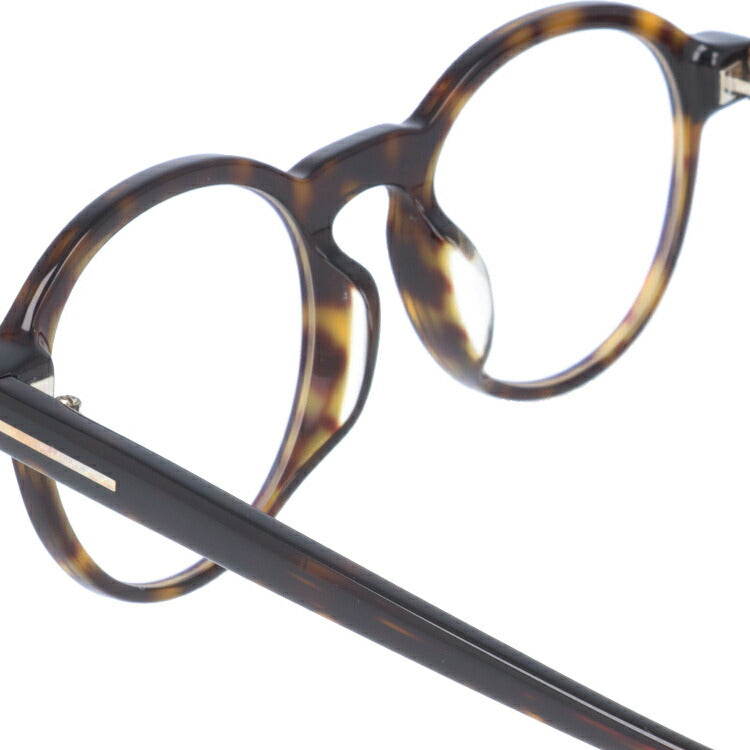 【伊達ブルーライトカットレンズ付】トムフォード メガネ TOM FORD メガネフレーム 眼鏡 FT5606FB 052 49 (TF5606FB 052 49) アジアンフィット ボストン型 PC スマホ スマートフォン 度付き 度なし 伊達 メンズ レディース UVカット 紫外線 TOMFORD