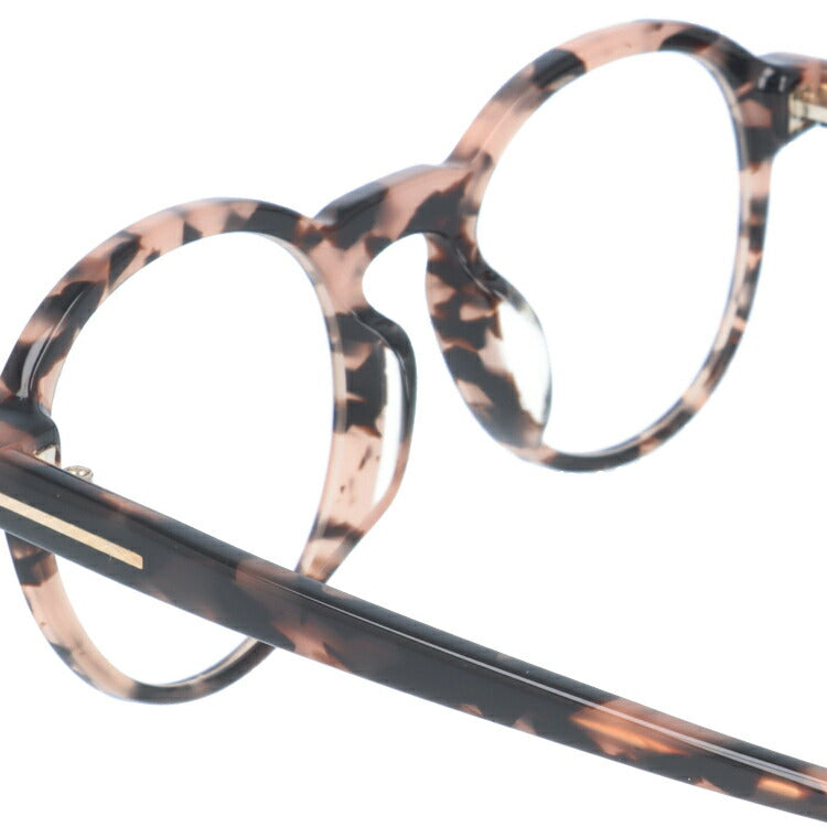 【伊達ブルーライトカットレンズ付】トムフォード メガネ TOM FORD メガネフレーム 眼鏡 FT5606FB 055 49 (TF5606FB 055 49) アジアンフィット ボストン型 PC スマホ スマートフォン 度付き 度なし 伊達 メンズ レディース UVカット 紫外線 TOMFORD