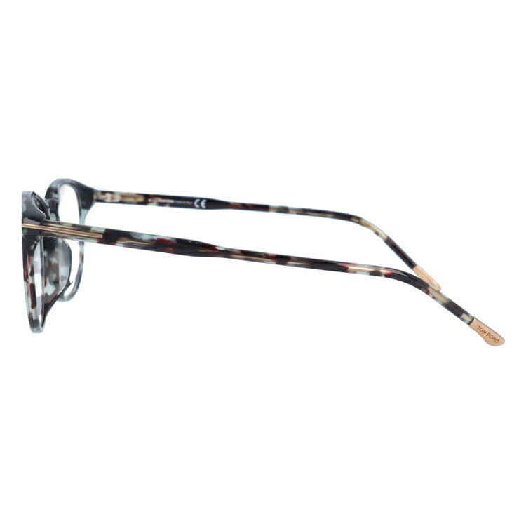 【伊達ブルーライトカットレンズ付】トムフォード メガネ TOM FORD メガネフレーム 眼鏡 FT5608FB 055 52 (TF5608FB 055 52) アジアンフィット ウェリントン型 PC スマホ スマートフォン 度付き 度なし 伊達 メンズ レディース UVカット 紫外線 TOMFORD