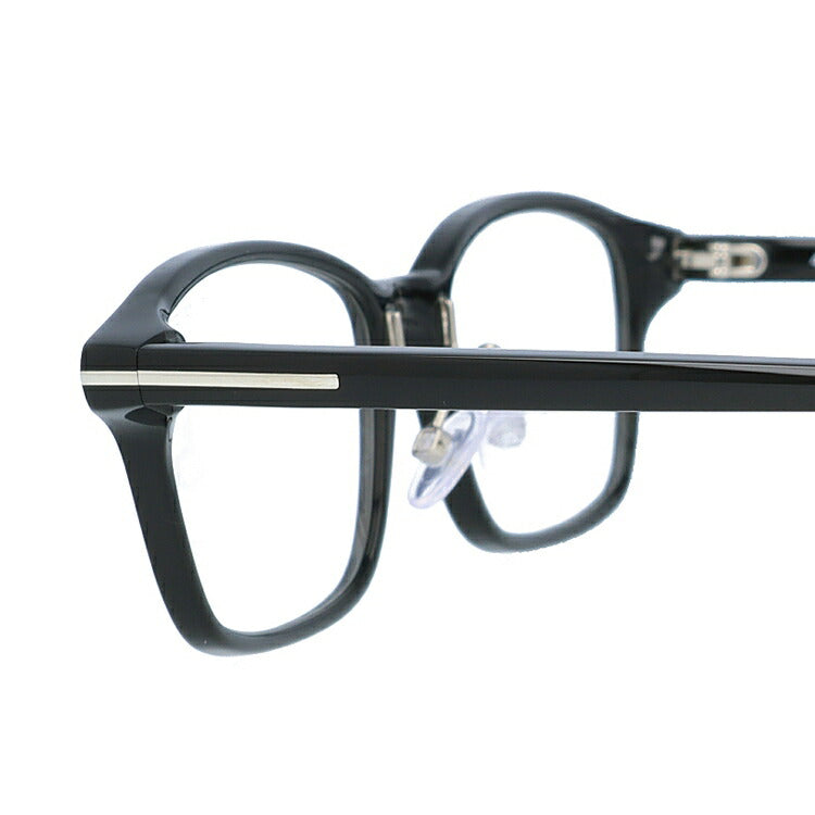 【伊達ブルーライトカットレンズ付】トムフォード メガネ TOM FORD メガネフレーム 眼鏡 FT5647DB 001 53 (TF5647DB 001 53) 調整可能ノーズパッド スクエア型 PC スマホ スマートフォン 度付き 度なし 伊達 メンズ レディース UVカット 紫外線 TOMFORD