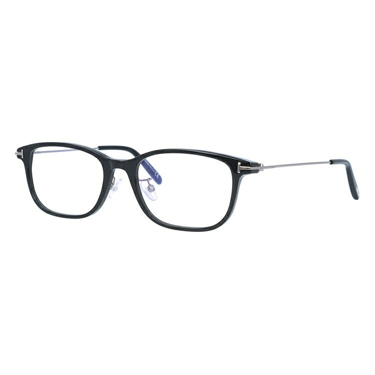 【伊達ブルーライトカットレンズ付】トムフォード メガネ TOM FORD メガネフレーム 眼鏡 FT5650DB 001 54 (TF5650DB 001 54) 調整可能ノーズパッド スクエア型 PC スマホ スマートフォン 度付き 度なし 伊達 メンズ レディース UVカット 紫外線 TOMFORD