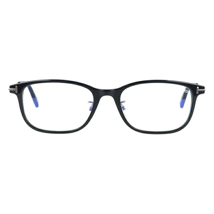 【伊達ブルーライトカットレンズ付】トムフォード メガネ TOM FORD メガネフレーム 眼鏡 FT5650DB 001 54 (TF5650DB 001 54) 調整可能ノーズパッド スクエア型 PC スマホ スマートフォン 度付き 度なし 伊達 メンズ レディース UVカット 紫外線 TOMFORD