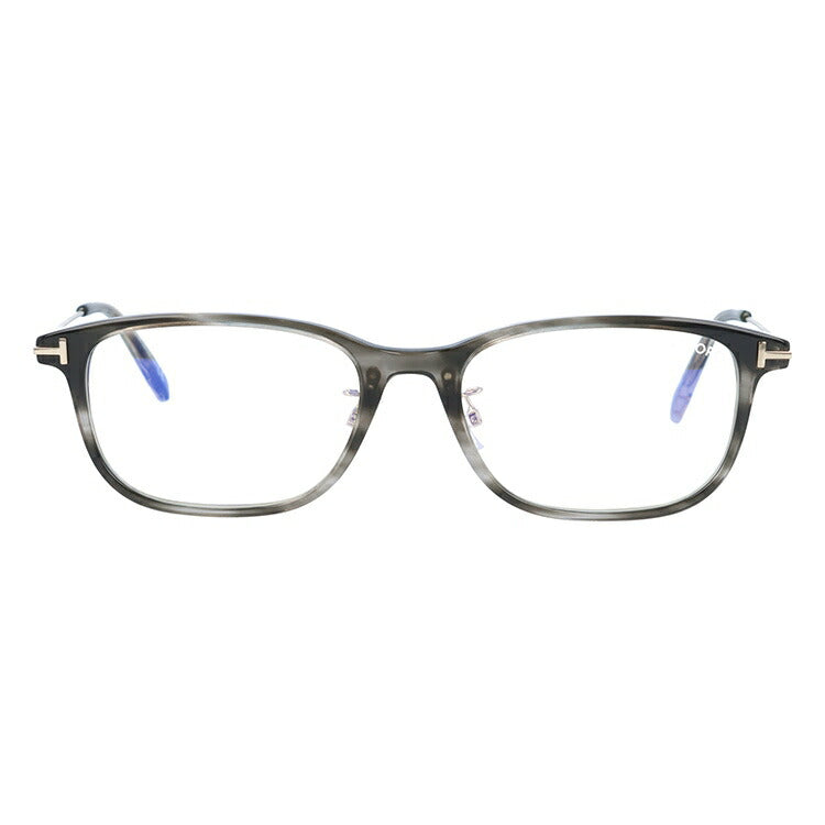 【伊達ブルーライトカットレンズ付】トムフォード メガネ TOM FORD メガネフレーム 眼鏡 FT5650DB 005 54 (TF5650DB 005 54) 調整可能ノーズパッド スクエア型 PC スマホ スマートフォン 度付き 度なし 伊達 メンズ レディース UVカット 紫外線 TOMFORD