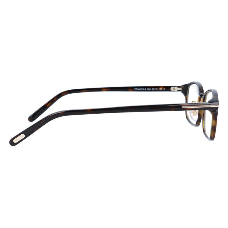 【伊達ブルーライトカットレンズ付】トムフォード メガネ TOM FORD メガネフレーム 眼鏡 FT5647DB 052 53 (TF5647DB 052 53) 調整可能ノーズパッド スクエア型 PC スマホ スマートフォン 度付き 度なし 伊達 メンズ レディース UVカット 紫外線 TOMFORD