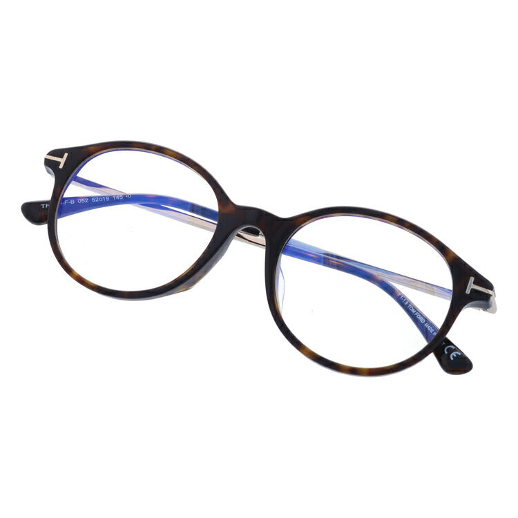 トムフォード メガネフレーム 伊達メガネ アジアンフィット TOM FORD FT5554-F-B (TF5554-F-B) 052 52サイズ ボストン ユニセックス メンズ レディース ラッピング無料