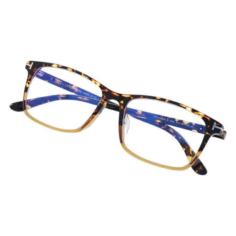 トムフォード メガネフレーム 伊達メガネ アジアンフィット TOM FORD FT5584-F-B (TF5584-F-B) 055 55サイズ スクエア ユニセックス メンズ レディース ラッピング無料