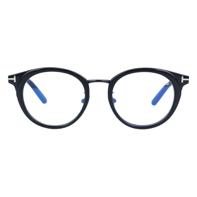 トムフォード メガネフレーム 伊達メガネ アジアンフィット TOM FORD FT5784DB 005 48サイズ ボストン型 TF5784DB / FT5784-D-B 度なしブルーライトカットレンズ付 PC スマートフォン メンズ レディース トム・フォード