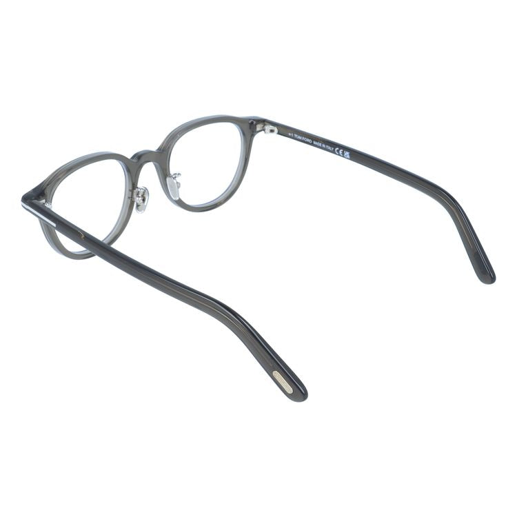 トムフォード メガネフレーム 伊達メガネ アジアンフィット TOM FORD FT5857DB 020 48サイズ ウェリントン型 TF5857DB / FT5857-D-B 度なしブルーライトカットレンズ付 PC スマートフォン メンズ レディース トム・フォード