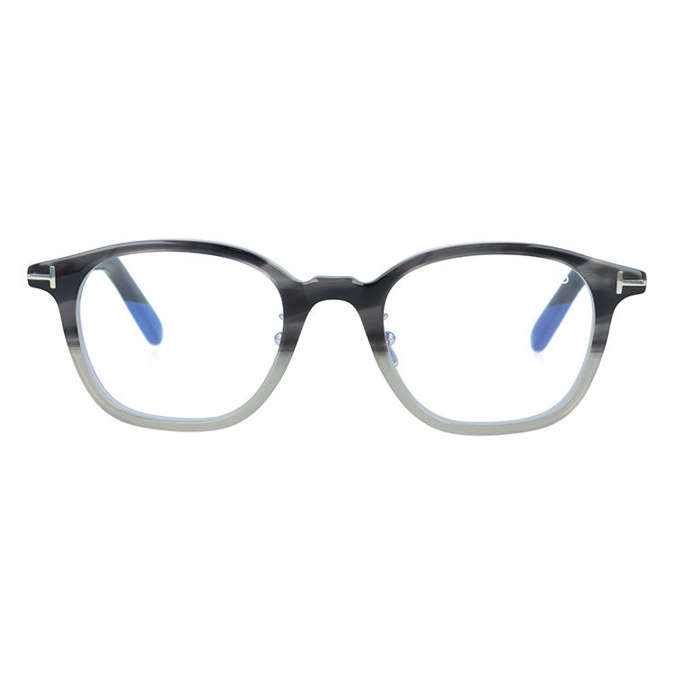 トムフォード メガネフレーム 伊達メガネ アジアンフィット TOM FORD FT5858-D-B 048 49サイズ ウェリントン型 ユニセックス メンズ レディース