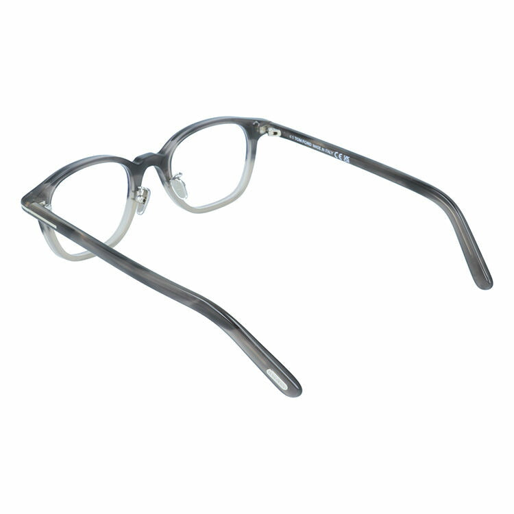 トムフォード メガネフレーム 伊達メガネ アジアンフィット TOM FORD FT5858-D-B 048 49サイズ ウェリントン型 ユニセックス メンズ レディース