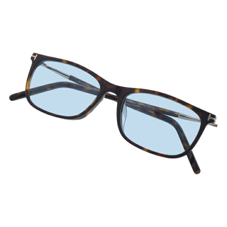 【選べる15色 ライトカラーレンズ】トムフォード ライトカラー サングラス TOM FORD FT5398F 052 54 (TF5398F 052 54) アジアンフィット スクエア型 メンズ レディース アウトドア 運転 ドライブ レジャー UVカット 伊達 メガネ 眼鏡