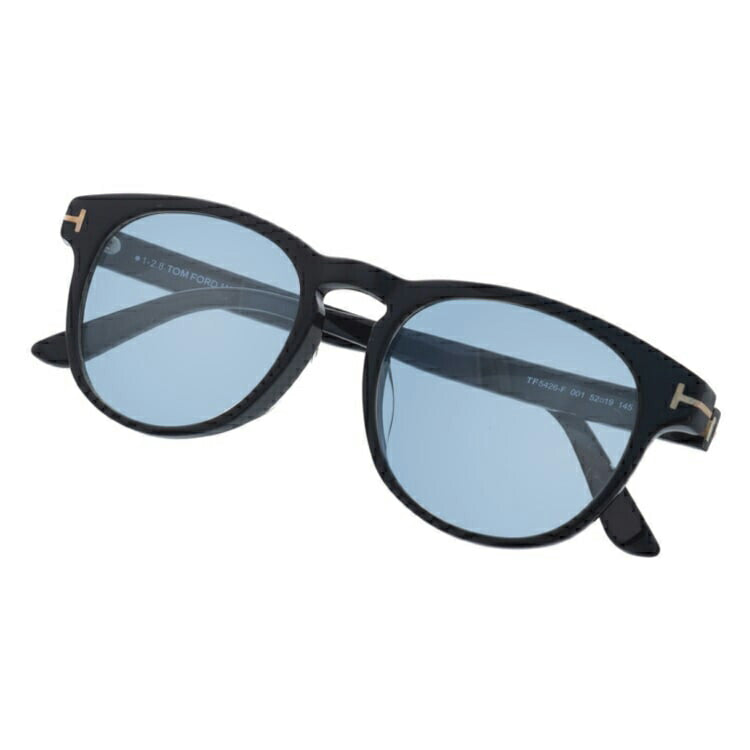 【選べる15色 ライトカラーレンズ】トムフォード ライトカラー サングラス TOM FORD FT5426F 001 52|TF5426F 001 52 アジアンフィット ボストン型 メンズ レディース アウトドア 運転 ドライブ レジャー UVカット 伊達 メガネ 眼鏡