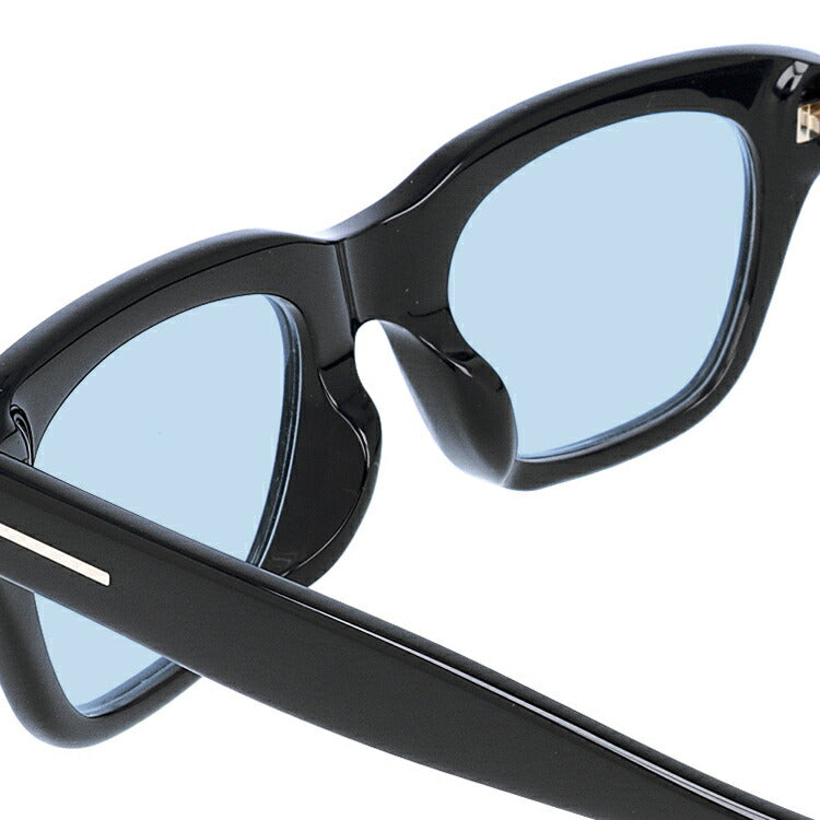 【選べる15色 ライトカラーレンズ】トムフォード ライトカラー サングラス TOM FORD FT5178F 001 51 (TF5178F 001 51) アジアンフィット ウェリントン型 メンズ レディース アウトドア 運転 ドライブ レジャー UVカット 伊達 メガネ 眼鏡