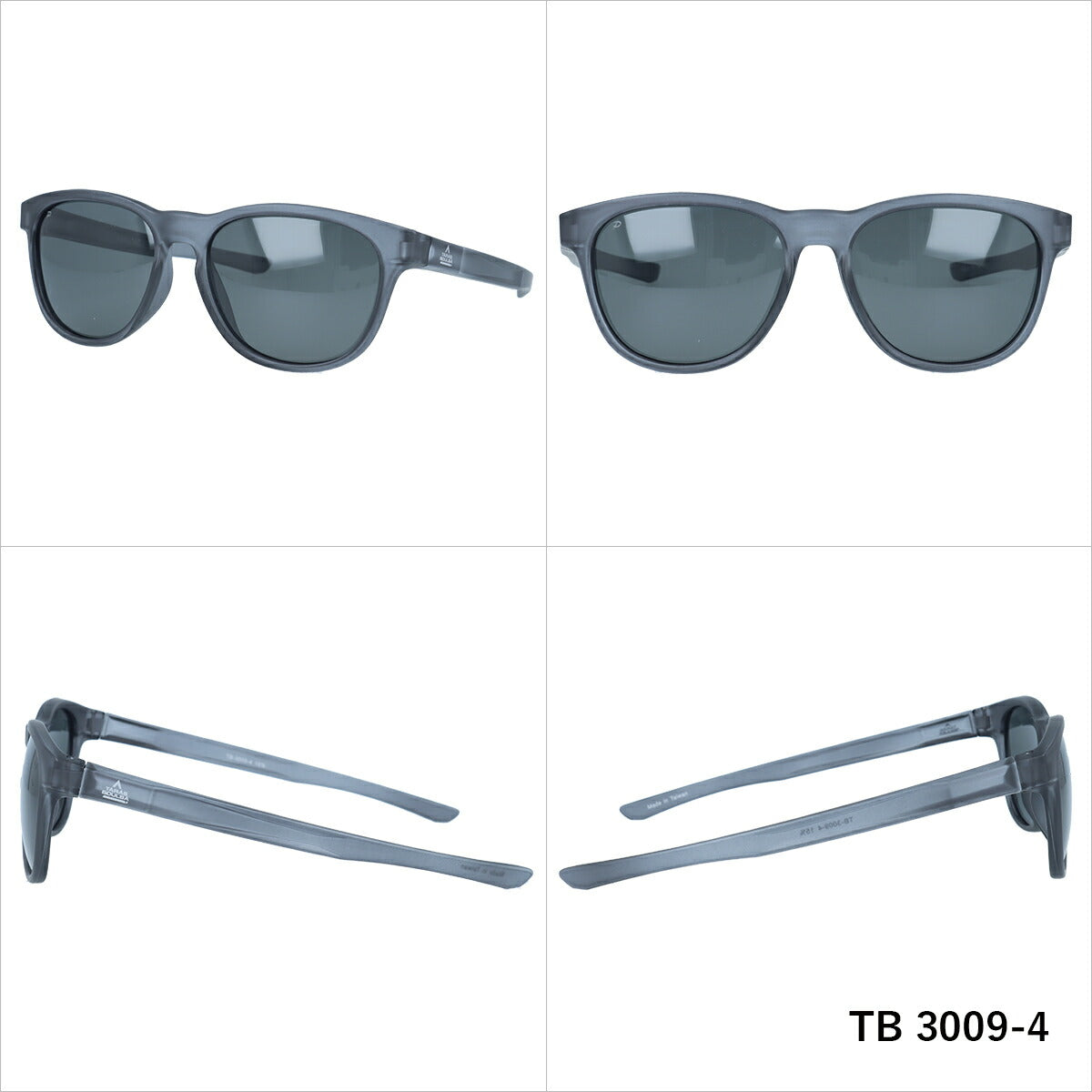 タラスブルバ 偏光 サングラス ミラーレンズ アジアンフィット TARAS BOULBA TB 3009 全3カラー 53サイズ ウェリントン型 メンズ レディース UVカット 紫外線 カラーサングラス ブランド 人気 定番 アウトドア 釣り 海 川 フィッシング ドライブ レジャー