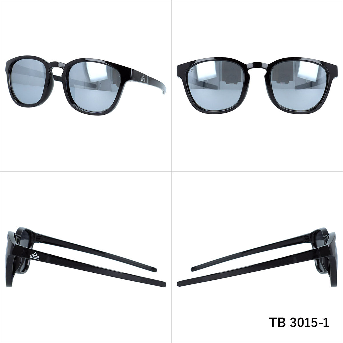タラスブルバ サングラス 偏光サングラス ミラーレンズ アジアンフィット TARASBOULBA TB3015 全2カラー 58サイズ 国内正規品 ウェリントン型 反射光をカット ポラライズド 高機能サングラス ユニセックス メンズ レディース