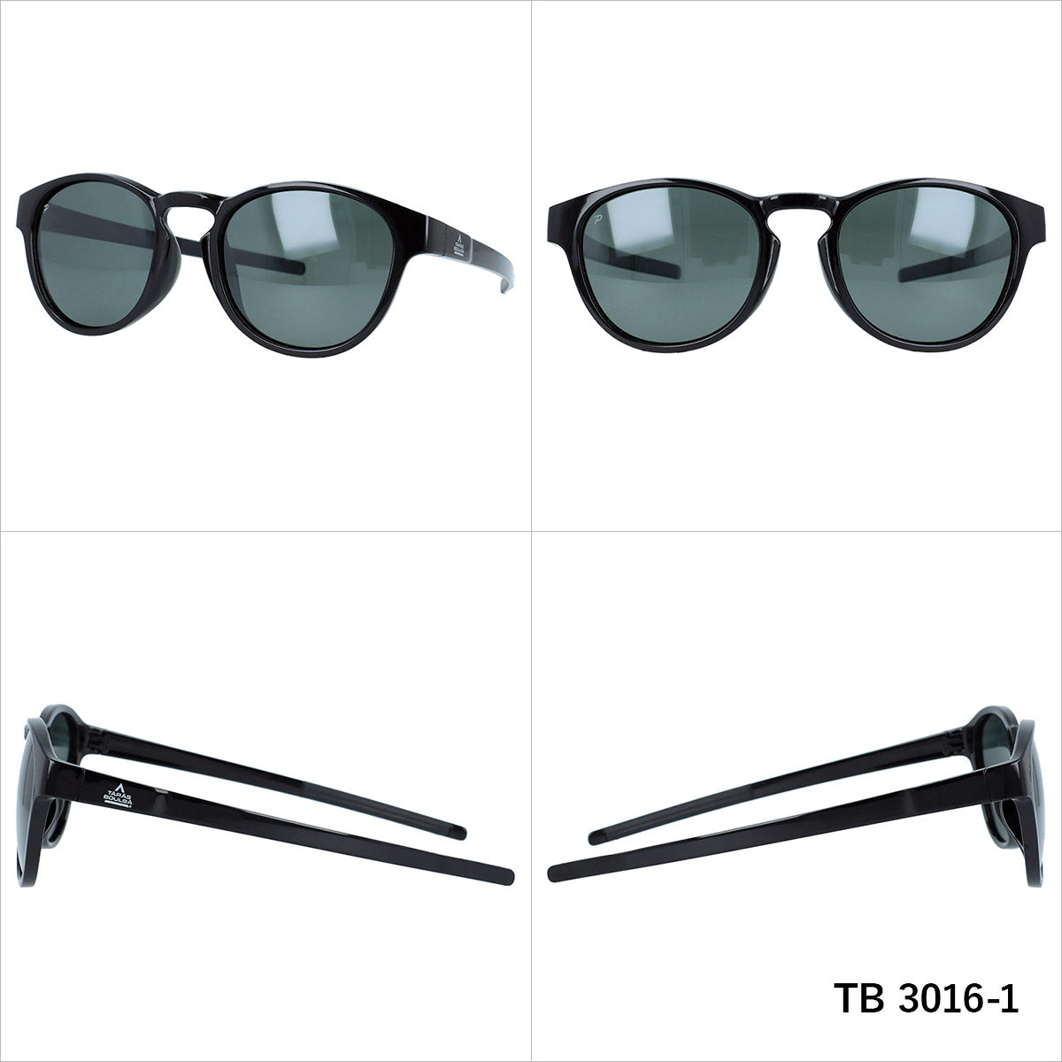 タラスブルバ サングラス 偏光サングラス ミラーレンズ アジアンフィット TARASBOULBA TB3016 全2カラー 51サイズ 国内正規品 ボストン型 反射光をカット ポラライズド 高機能サングラス ユニセックス メンズ レディース