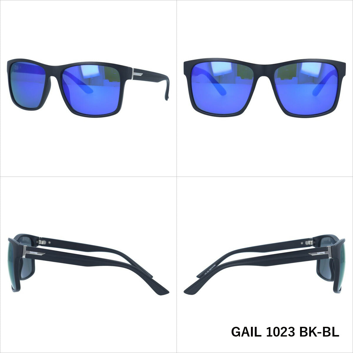 【訳あり】スラッシャー サングラス ミラーレンズ カラーレンズ メンズ レディース UVカット THRASHER ブランド GAIL 1023 56 ウェリントン | 紫外線 対策 人気 プレゼント 人気 ドライブ レジャー キャンプ アウトドア 釣り フィッシング 海 川 山 春 夏 秋 冬 ランニング