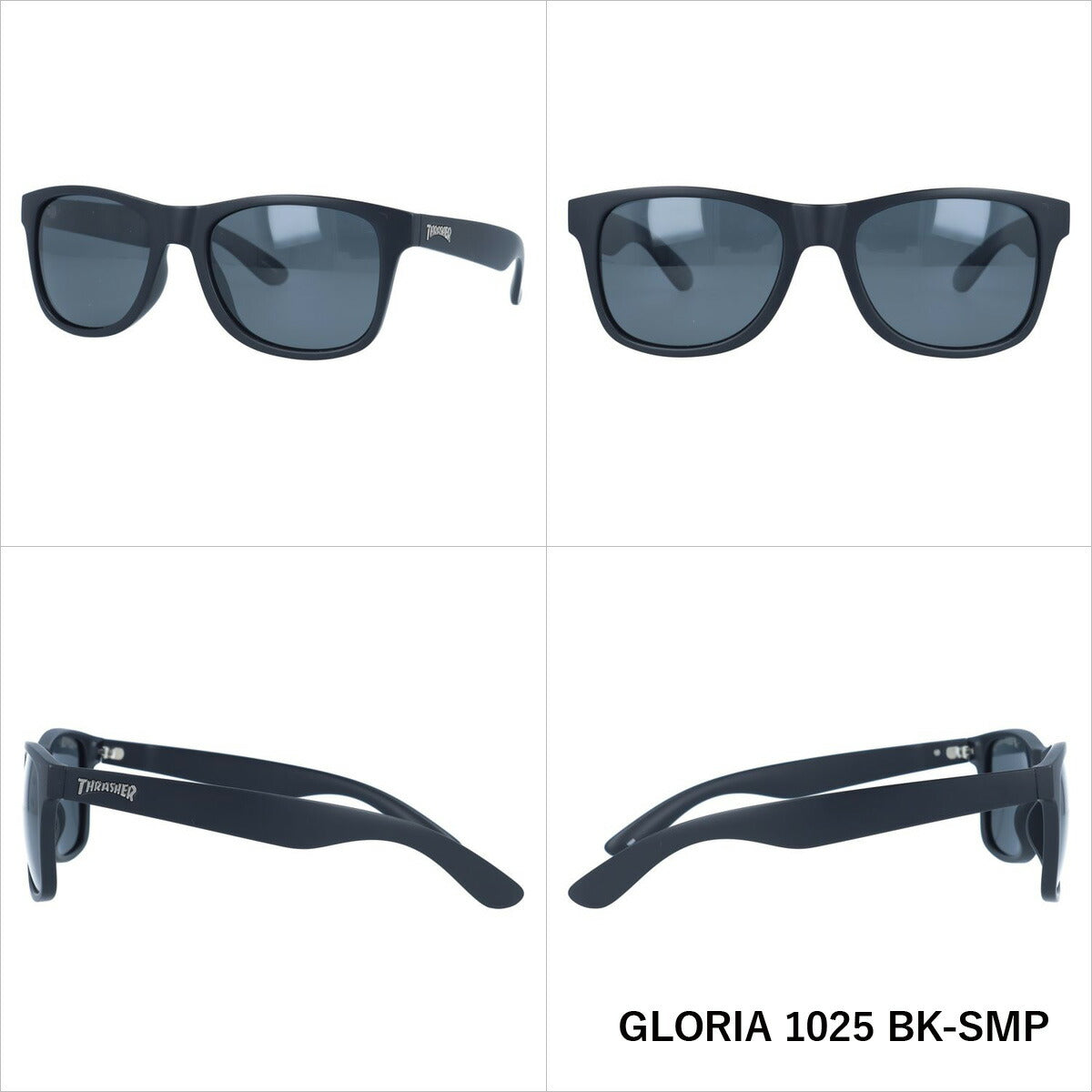 【訳あり】スラッシャー 偏光 サングラス カラーレンズ メンズ レディース UVカット THRASHER ブランド GLORIA 1025 54 ウェリントン | 紫外線 対策 おすすめ 人気 プレゼント ドライブ レジャー キャンプ アウトドア フィッシング 海 川 山 春 夏 秋 冬 ランニング