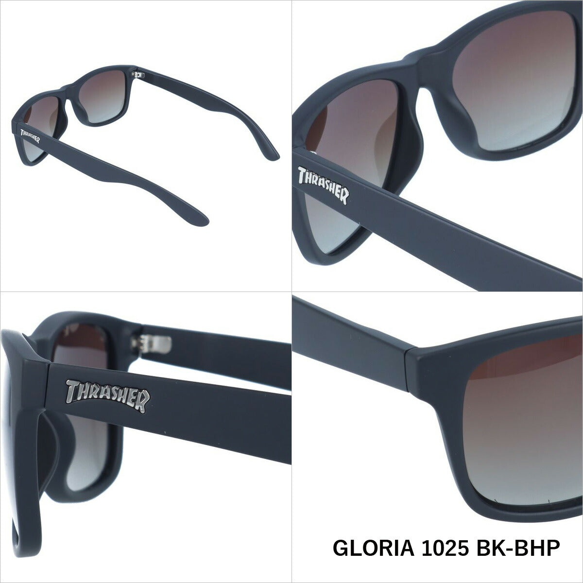 【訳あり】スラッシャー 偏光 サングラス カラーレンズ メンズ レディース UVカット THRASHER ブランド GLORIA 1025 54 ウェリントン | 紫外線 対策 おすすめ 人気 プレゼント ドライブ レジャー キャンプ アウトドア フィッシング 海 川 山 春 夏 秋 冬 ランニング