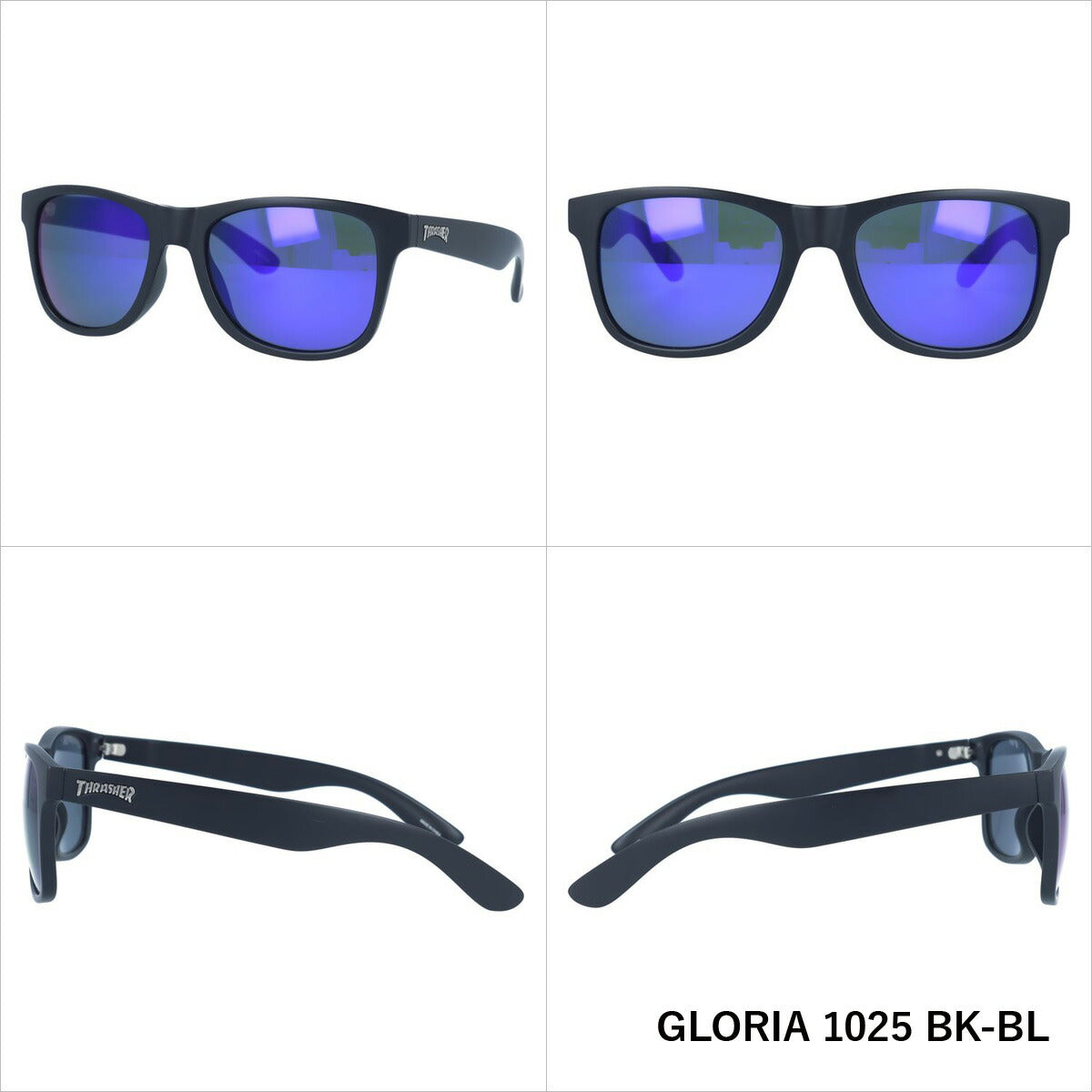 【訳あり】スラッシャー サングラス ミラーレンズ THRASHER GLORIA 1025 全2色 54サイズ ウェリントン型 メンズ レディース 男女兼用 ユニセックス ブランド 人気 UVカット 紫外線 おしゃれ 運転 ドライブ レジャー アウトドア 夏 記念日