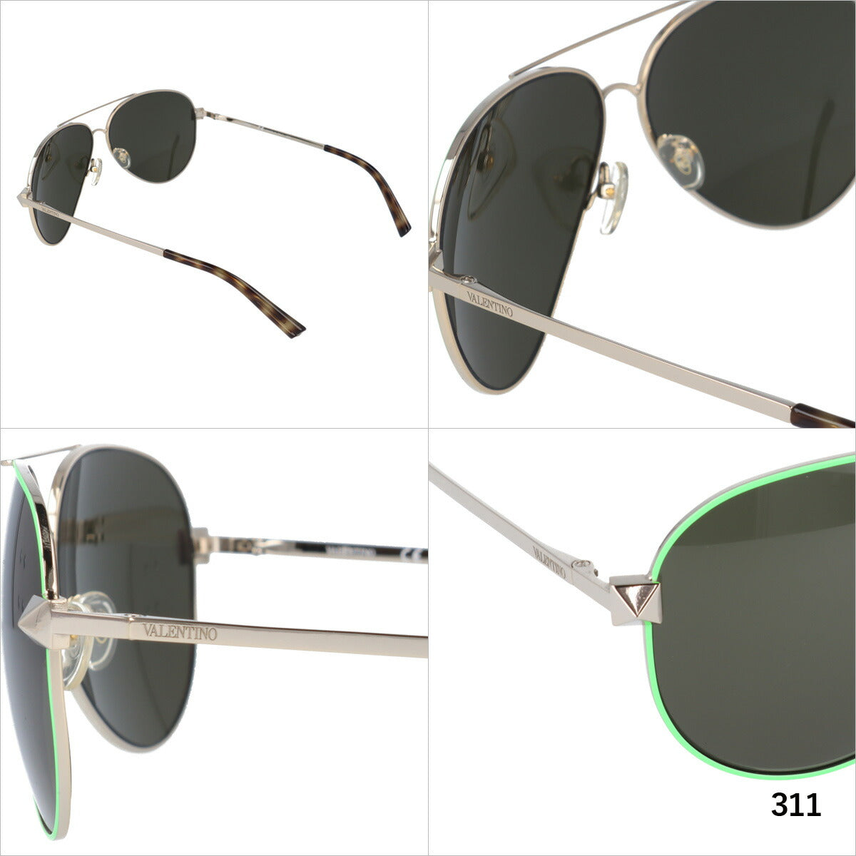 ヴァレンティノ サングラス VALENTINO V117SA 060/717/311/743/810 62 アジアンフィット メンズ レディース 【ティアドロップ型】UVカット ラッピング無料