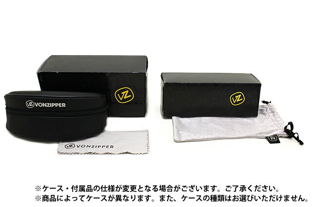 【訳あり】ボンジッパー サングラス ザ・ブッカー ミラーレンズ レギュラーフィット VONZIPPER THE BOOKER BKA 55サイズ ウェリントン ユニセックス メンズ レディース ラッピング無料