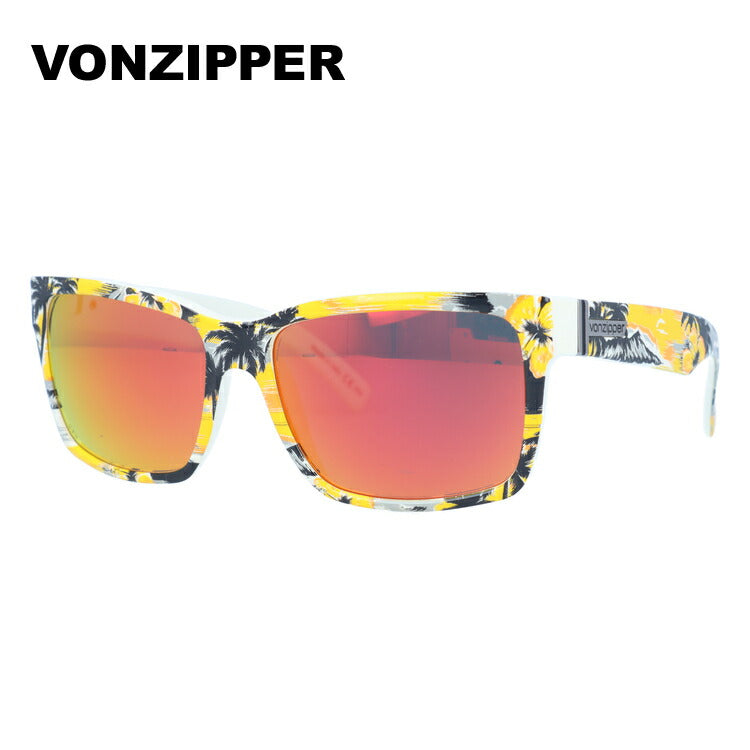 ボンジッパー サングラス VONZIPPER ELMORE YEC エルモア GNARR-WAIIAN オレンジ/ルナグロスレンズ メンズ レディース UVカット 紫外線 ラッピング無料