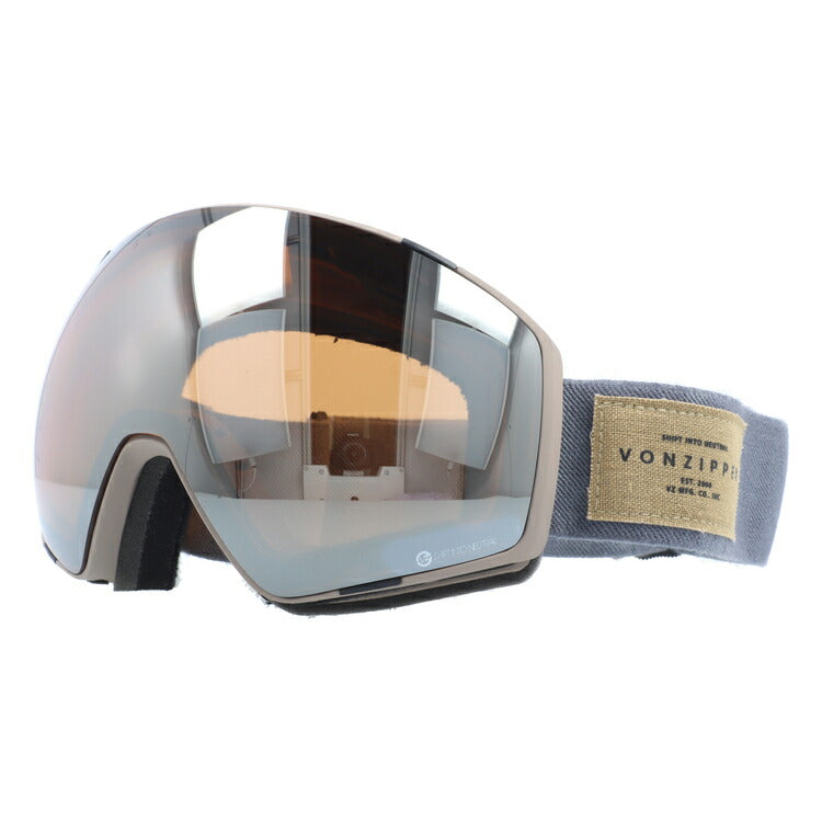 ミラーレンズ スノーゴーグル スキー スノーボード スノボ 球面ダブルレンズ フレームあり メンズ レディース ウィンタースポーツ 曇り防止 曇り止め 誕生日 プレゼント VONZIPPER ボンジッパー JETPACK GMSNLJET SIC 男性 女性