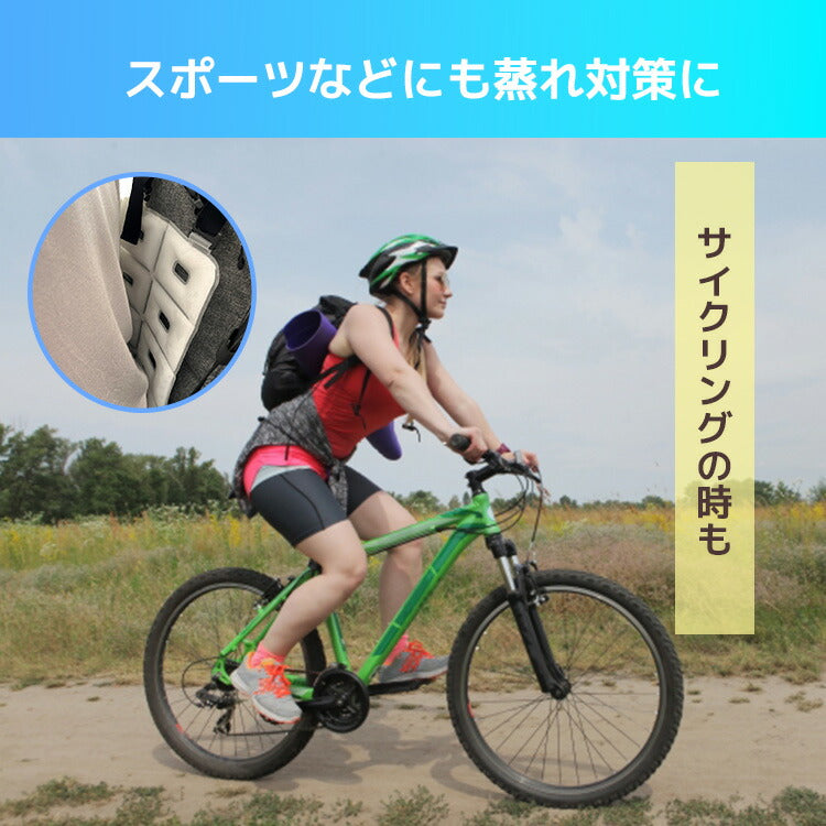 リュックサック用冷感マット クールリュックマット アイスリュックシート リュックサッククーラー 冷感 冷却 ひんやり クール PCM 28℃ 背中 バックパック ランドセル 通勤 通学 ベビーカー 夏 熱中症対策 キッズ ジュニア 大人 子供 allCool オールクール AC-RSC001