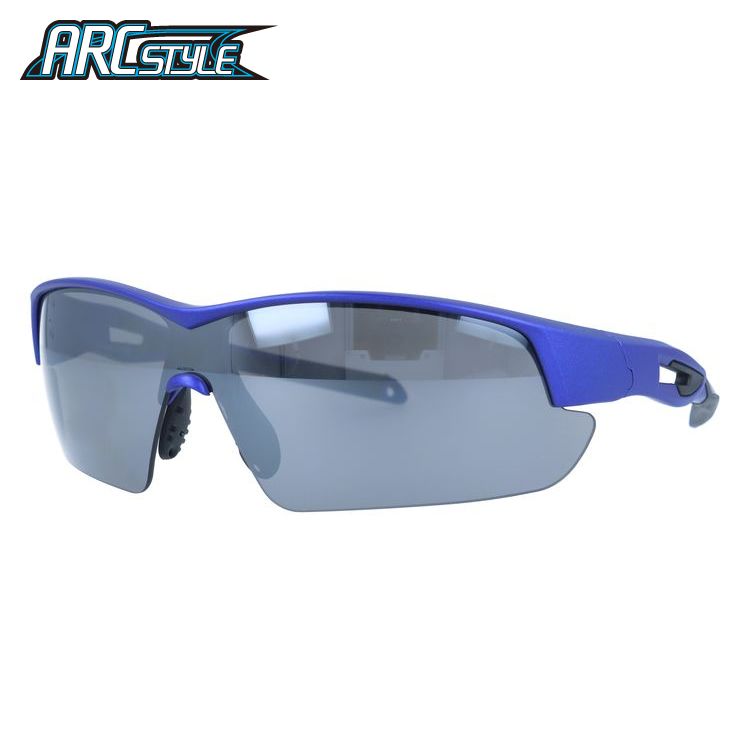 アークスタイル サングラス ミラーレンズ アジアンフィット ARC Style ARC 6184-18 140サイズ スポーツ メンズ レディース 紫外線対策 UVカット おしゃれ プレゼント ギフト