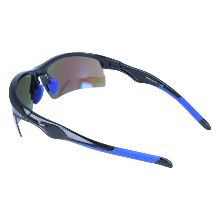 アークスタイル サングラス ミラーレンズ アジアンフィット ARC Style ARC 6192-01 67サイズ スポーツ メンズ レディース 紫外線対策 UVカット おしゃれ プレゼント ギフト