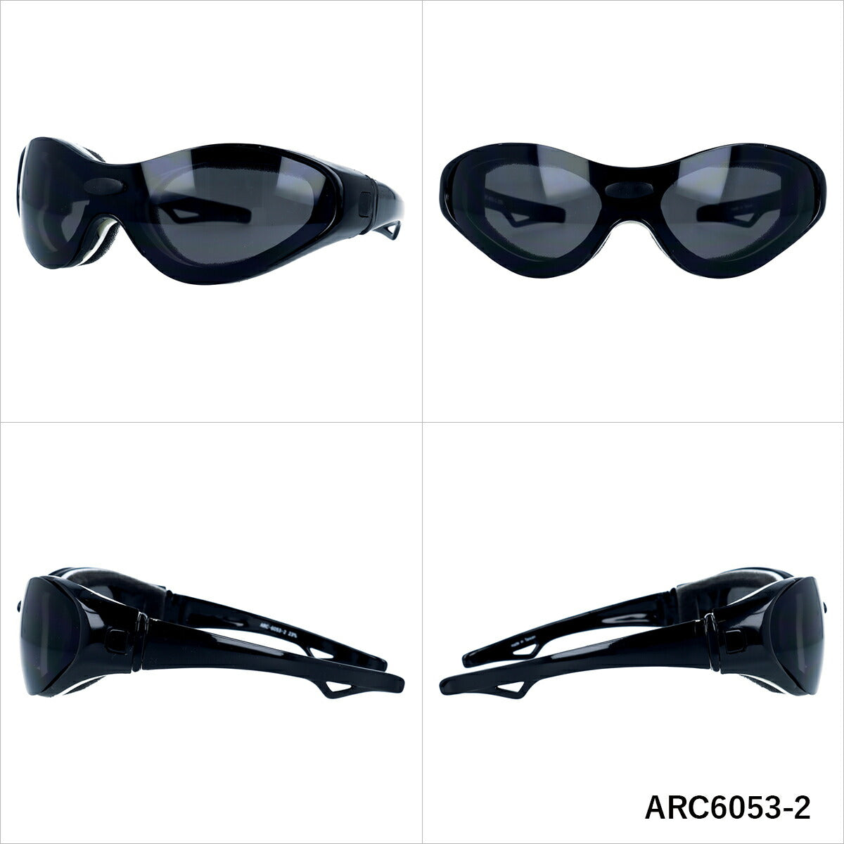 アークスタイル サングラス ミラーレンズ アジアンフィット ARC Style ARC6053 172サイズ スポーツ型 ユニセックス メンズ レディース ゴーグル スノーゴーグル スキー スノボ スノーボード