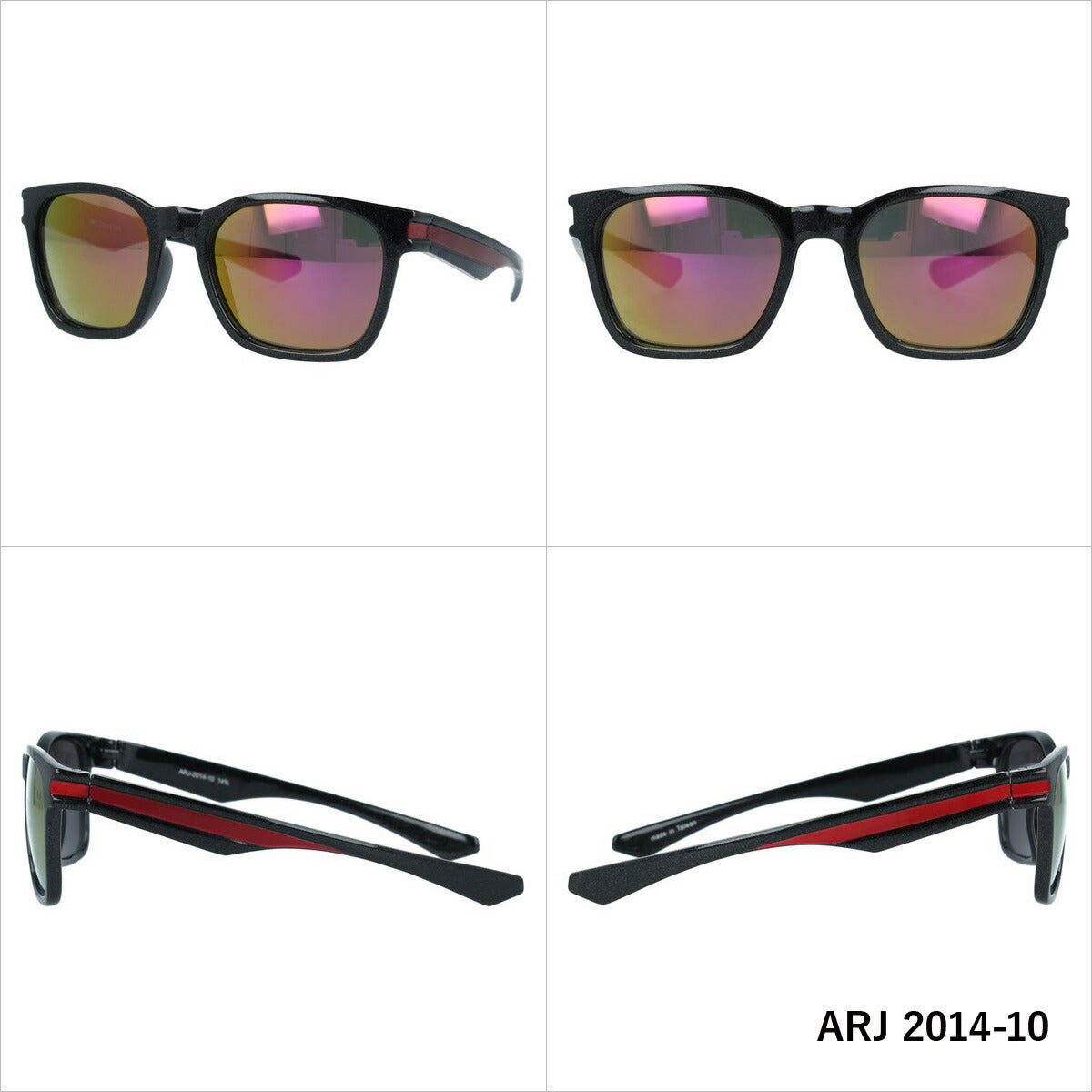 アークスタイル サングラス ミラーレンズ アジアンフィット ARC Style ARJ 2014（ARJ2014） 全2カラー 45サイズ ウェリントン型 キッズ ジュニア 子供 ラッピング無料