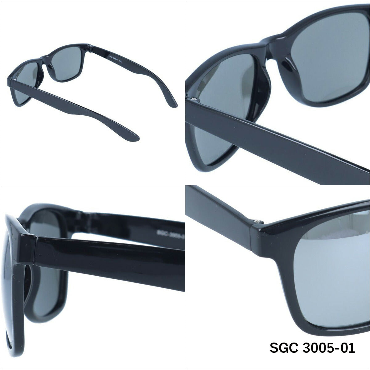 アークスタイル 偏光サングラス ミラーレンズ アジアンフィット ARC Style SGC 3005 全2カラー 54サイズ ティアドロップ メンズ レディース 川 海 釣り フィッシング 運転 ドライブ
