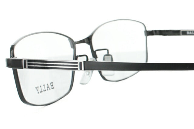 【国内正規品】バリー メガネフレーム BALLY 度付き 度なし 伊達 だて 眼鏡 メンズ レディース BY3017J 3 56 ブラック スクエア型 UVカット 紫外線 ラッピング無料