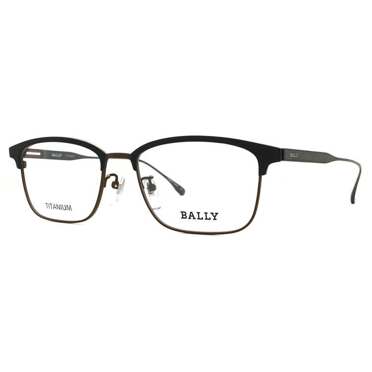 【国内正規品】バリー メガネフレーム BALLY 度付き 度なし 伊達 だて 眼鏡 メンズ レディース BY3030J 1 54サイズ ブロー型 UVカット 紫外線 ラッピング無料