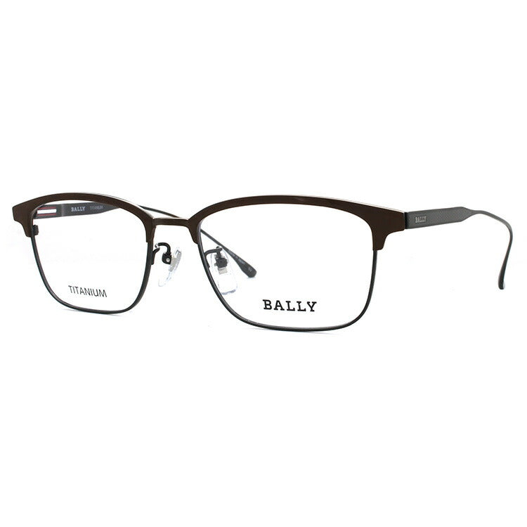 【国内正規品】バリー メガネフレーム BALLY 度付き 度なし 伊達 だて 眼鏡 メンズ レディース BY3030J 3 54サイズ ブロー型 UVカット 紫外線 ラッピング無料