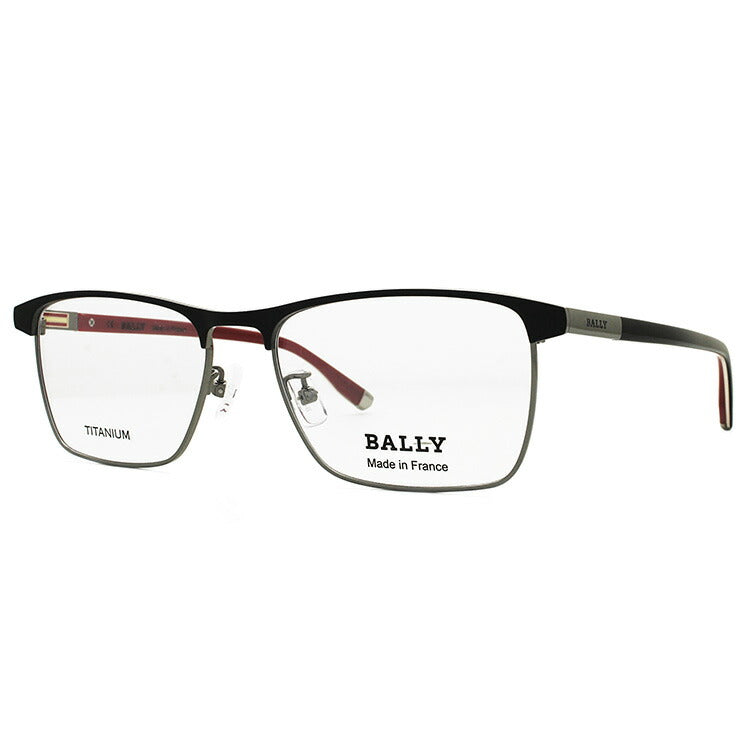 【国内正規品】バリー メガネフレーム BALLY 度付き 度なし 伊達 だて 眼鏡 メンズ レディース BY3510A 01 55サイズ スクエア型 UVカット 紫外線 ラッピング無料