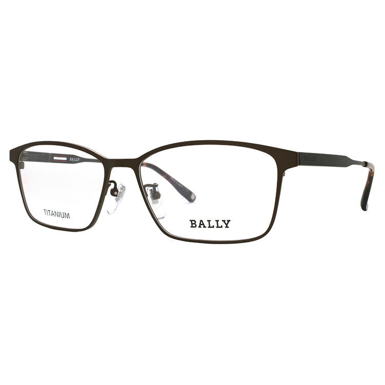 【国内正規品】バリー メガネフレーム BALLY 度付き 度なし 伊達 だて 眼鏡 メンズ レディース BY3033J 1 57サイズ スクエア型 UVカット 紫外線 ラッピング無料